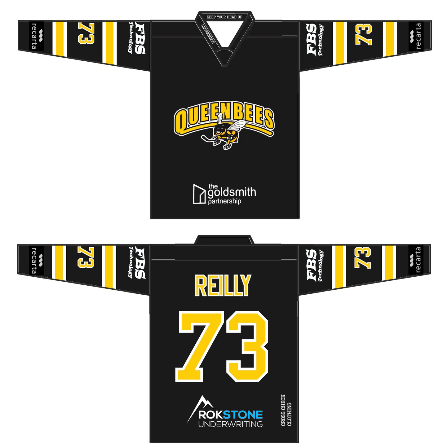 QUEENBEES AWAY GAME JERSEY