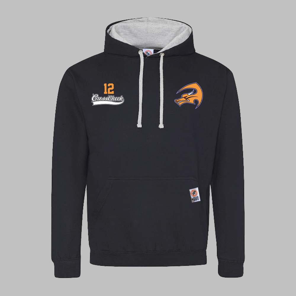 DURHAM DRAGONS NAVY HOODIE