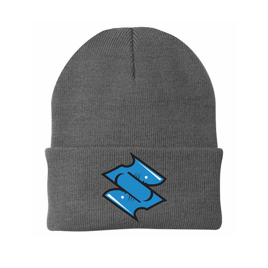 KINGSTON SHARKS BEANIE GREY