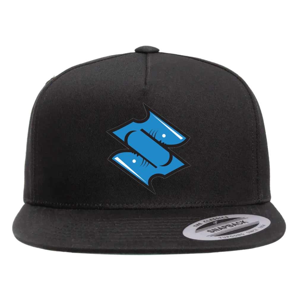 KINGSTON SHARKS SNAPBACK BLACK