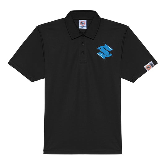 KINGSTON SHARKS POLO BLACK