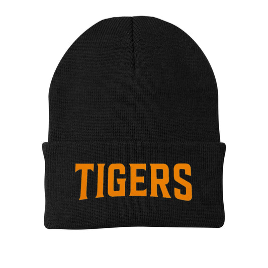 TIGERS BEANIE BLACK