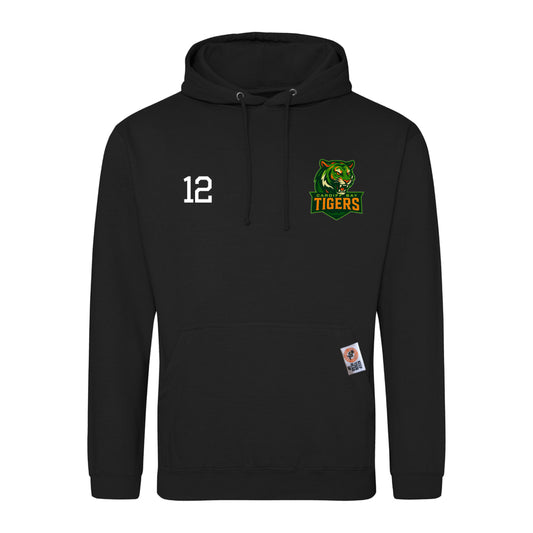TIGERS HOODIE BLACK