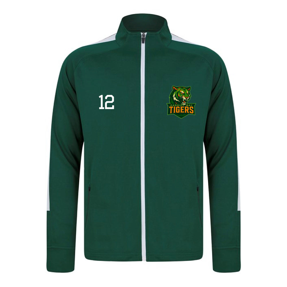 TIGERS TRACK-TOP GREEN