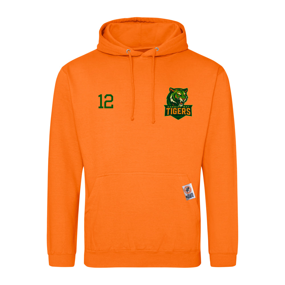 TIGERS HOODIE ORANGE