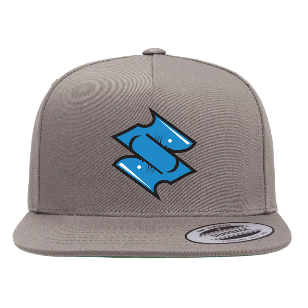 KINGSTON SHARKS SNAPBACK GREY