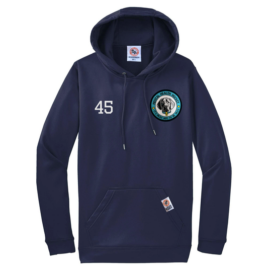 TEAM MHH NAVY LOCKER ROOM HOOD (PERSONALISED)