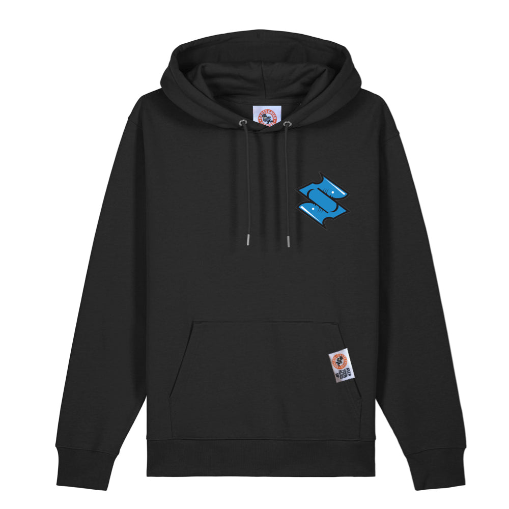 KINGSTON SHARKS HOODIE BLACK