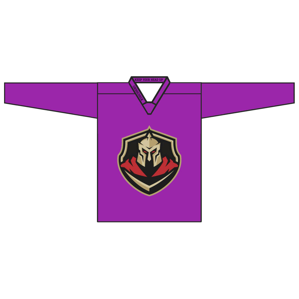 SPARTANS TRAINING JERSEY PURPLE