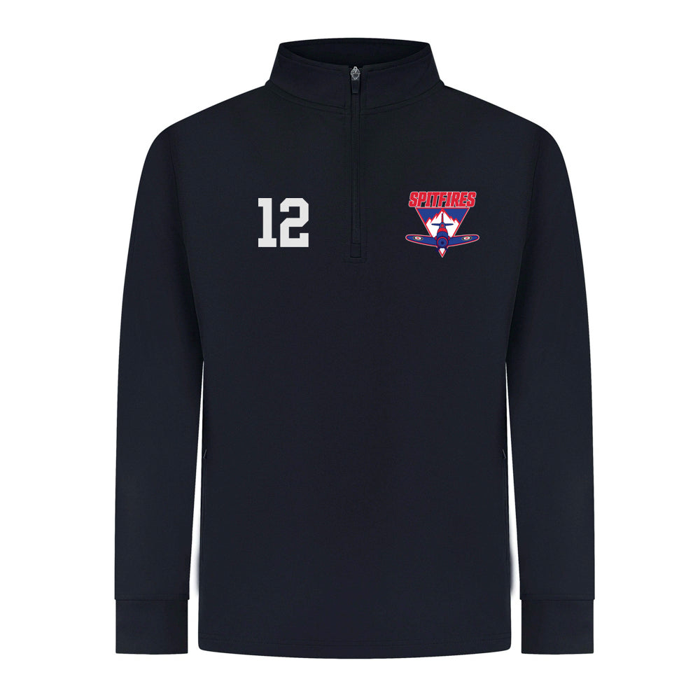 Spitfires 1/4 Zip Tracktop