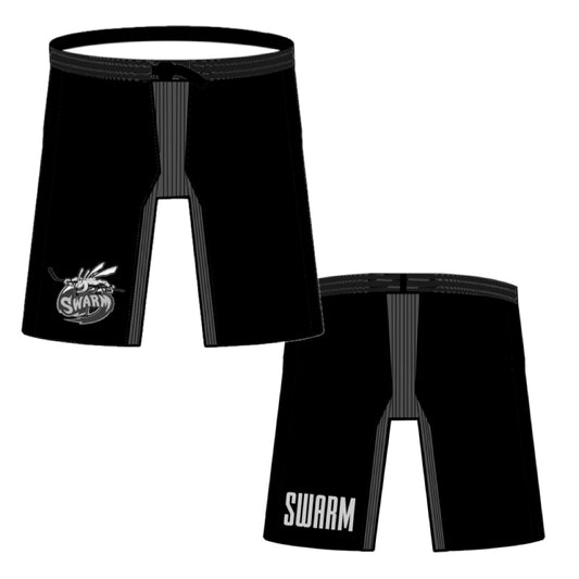 SWARM SHORTS COVERS BLACK (B/W)