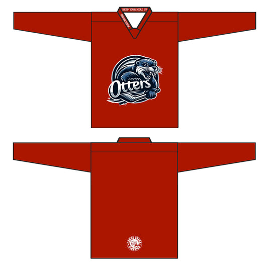 OTTERS RED TRAINING JERSEY