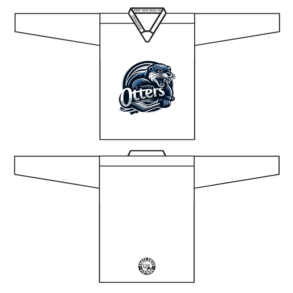OTTERS WHITE TRAINING JERSEY